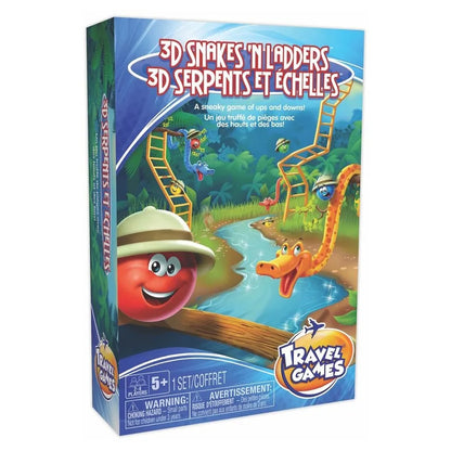 TCG Snakes and Ladders Travel Game