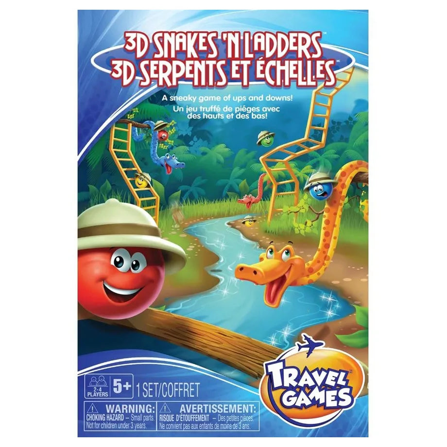 TCG Snakes and Ladders Travel Game