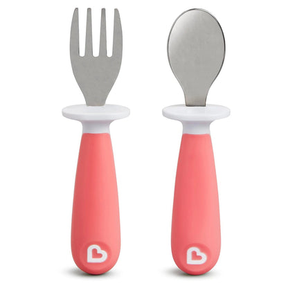 Munchkin Raise Toddler Fork &Spoon (Pack of 2)