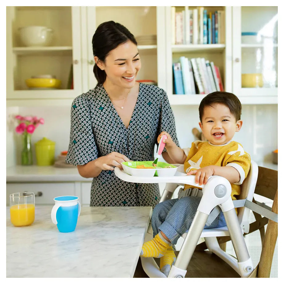 شوكة وملعقة من مونشكين رايز للأطفال الصغار (عبوة من قطعتين) شوكة وملعقة من مونشكين رايز للأطفال الصغار (عبوة من قطعتين)