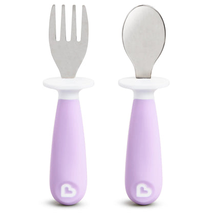 Munchkin Raise Toddler Fork &Spoon (Pack of 2)