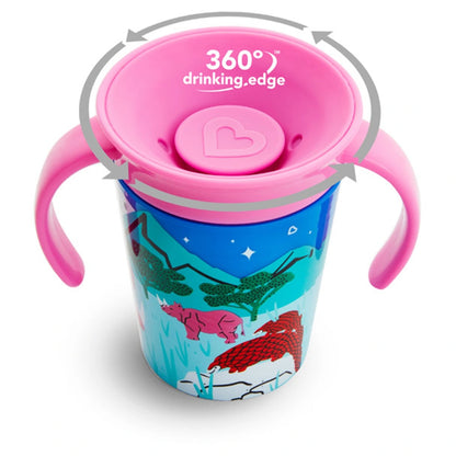 Munchkin Miracle 360° WildLove Trainer Pack of 2 (Rhino & Tiger)
