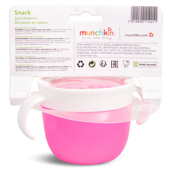 munchkin aufbewahrung Munchkin Snack Catcher - Blue Toddler Snack Cup