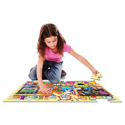 The Learning Journey Puzzle Doubles - Glow In The Dark - Monsters