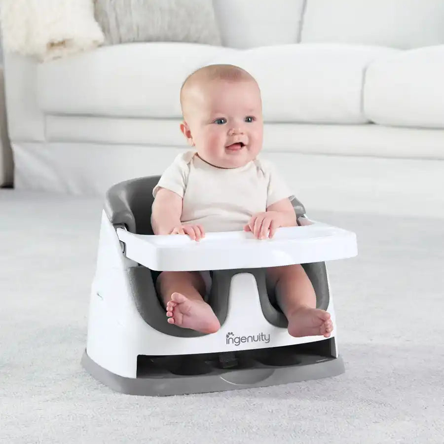 Ingenuity Baby Base 2-in-1 Seat (Slate)