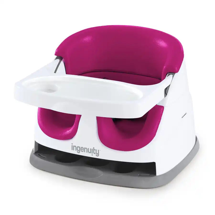 Ingenuity Baby Base 2-in-1 Seat (Pink) Flambe