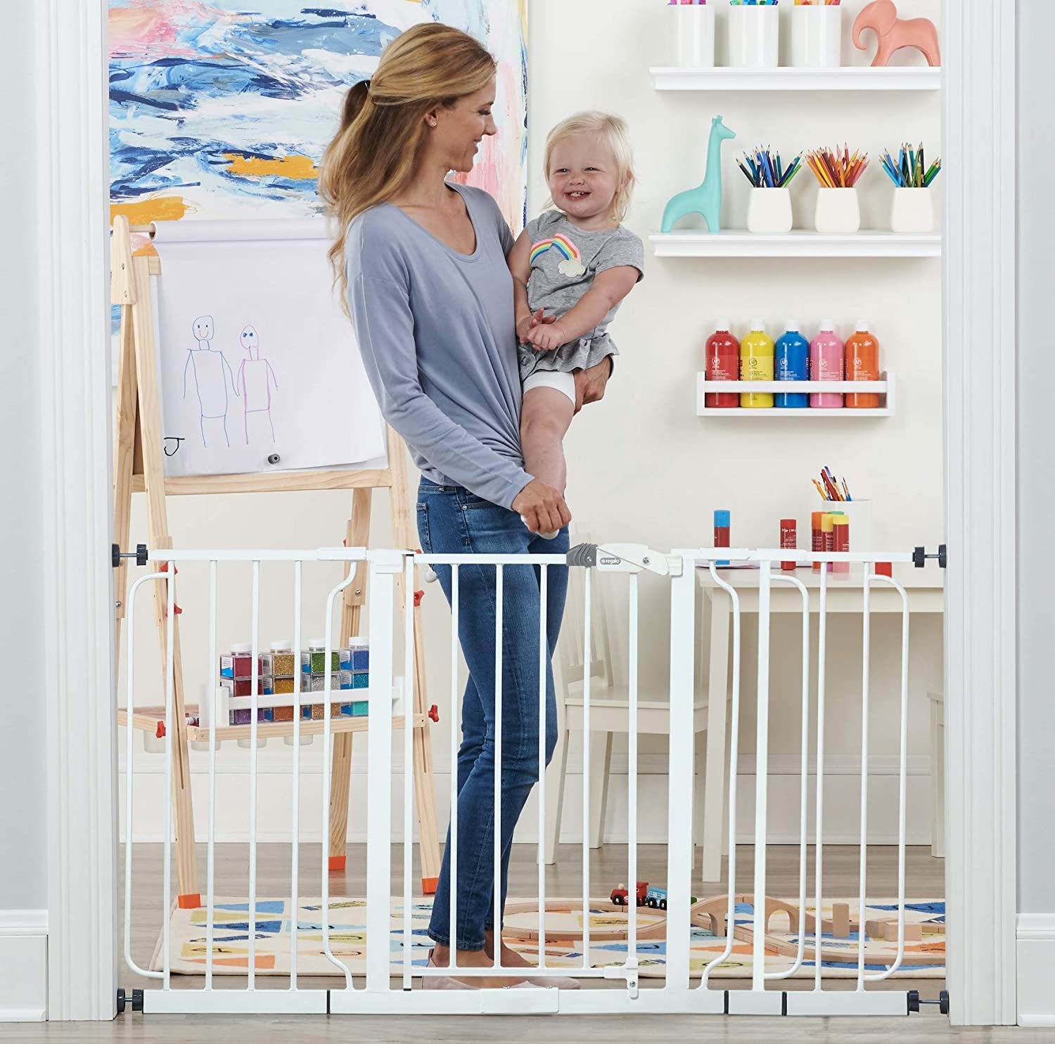 Regalo - Widespan Extra Wide Baby Gate (142 x 74 cm)
