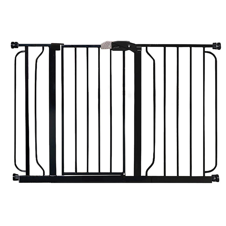 Regalo Easy Step Extra Wide Safety Gate Black