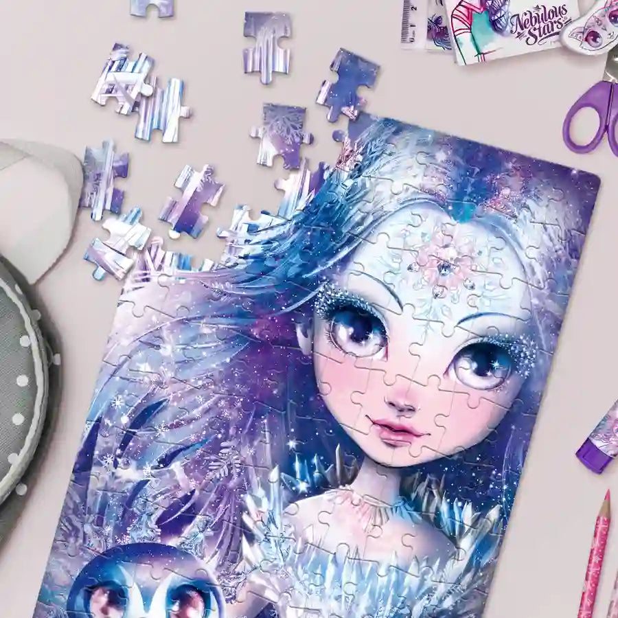 Nebulous Stars Glitter Puzzle 100 Pcs - Iceana - Blizzia