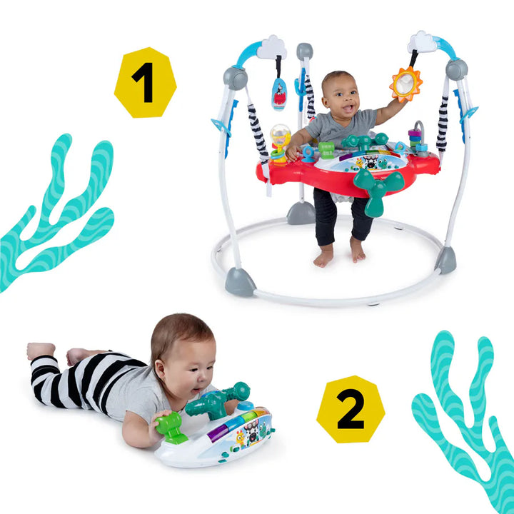 Baby Einstein Airplane Adventure 2 in1 Activity Jumper