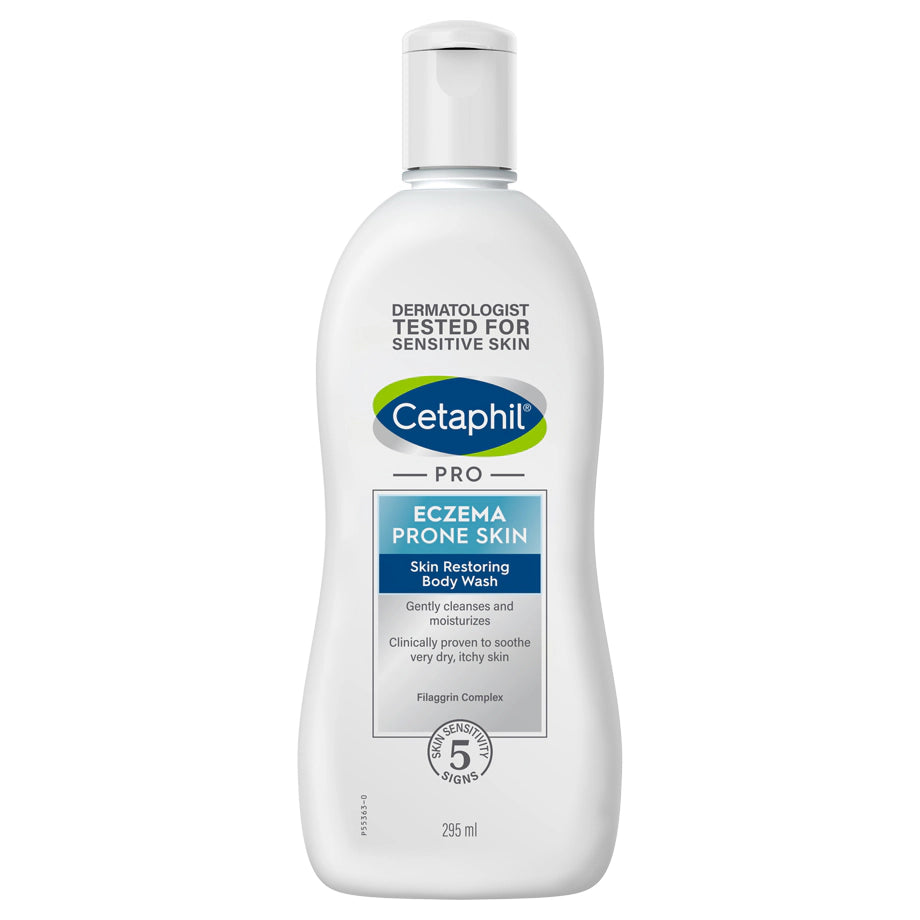 Cetaphil Galderma Pro Eczema Prone Skin Restoring Body Wash 295Ml