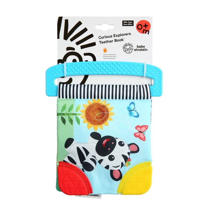 Baby Einstein Curious Explorers Teether Book Baby Einstein Curious Explorers Teether Book