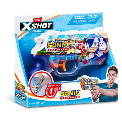 ZURU X-Shot Fast-Fill Skins Nano Blaster S1 (Sonic) (12 Pcs)