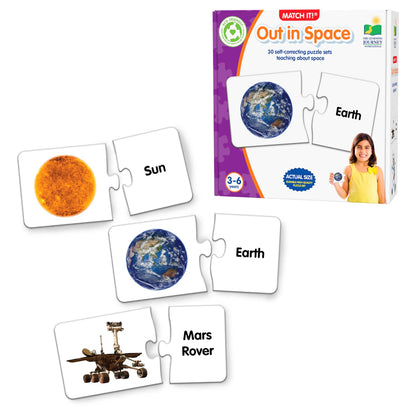 The Learning Journey Match It! - Out In Space