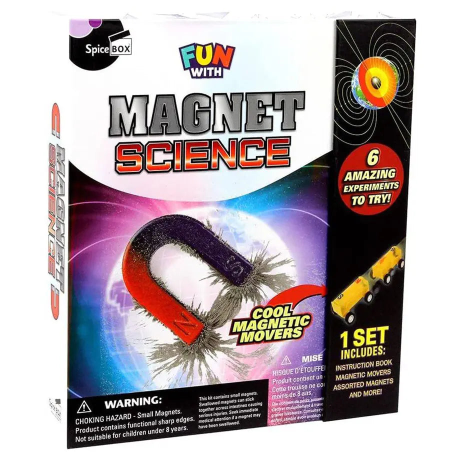 SpiceBox Fun With Magnet Science Experiment Kit (6 Experiments)