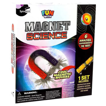SpiceBox Fun With Magnet Science Experiment Kit (6 Experiments)