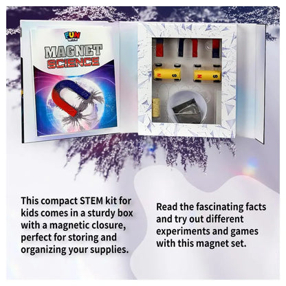 SpiceBox Fun With Magnet Science Experiment Kit (6 Experiments)