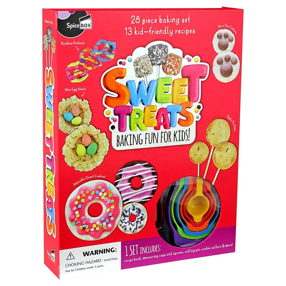SpiceBox Sweet Treats Baking For Kids! Activity Kit (28 Pieces)
