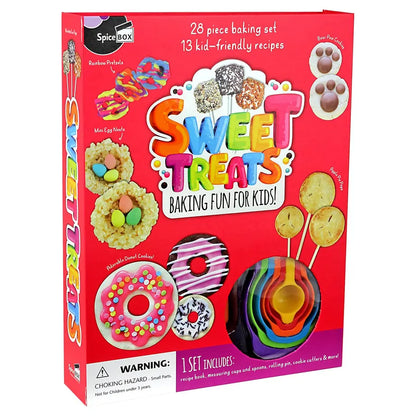 SpiceBox Sweet Treats Baking For Kids! Activity Kit (28 Pieces)