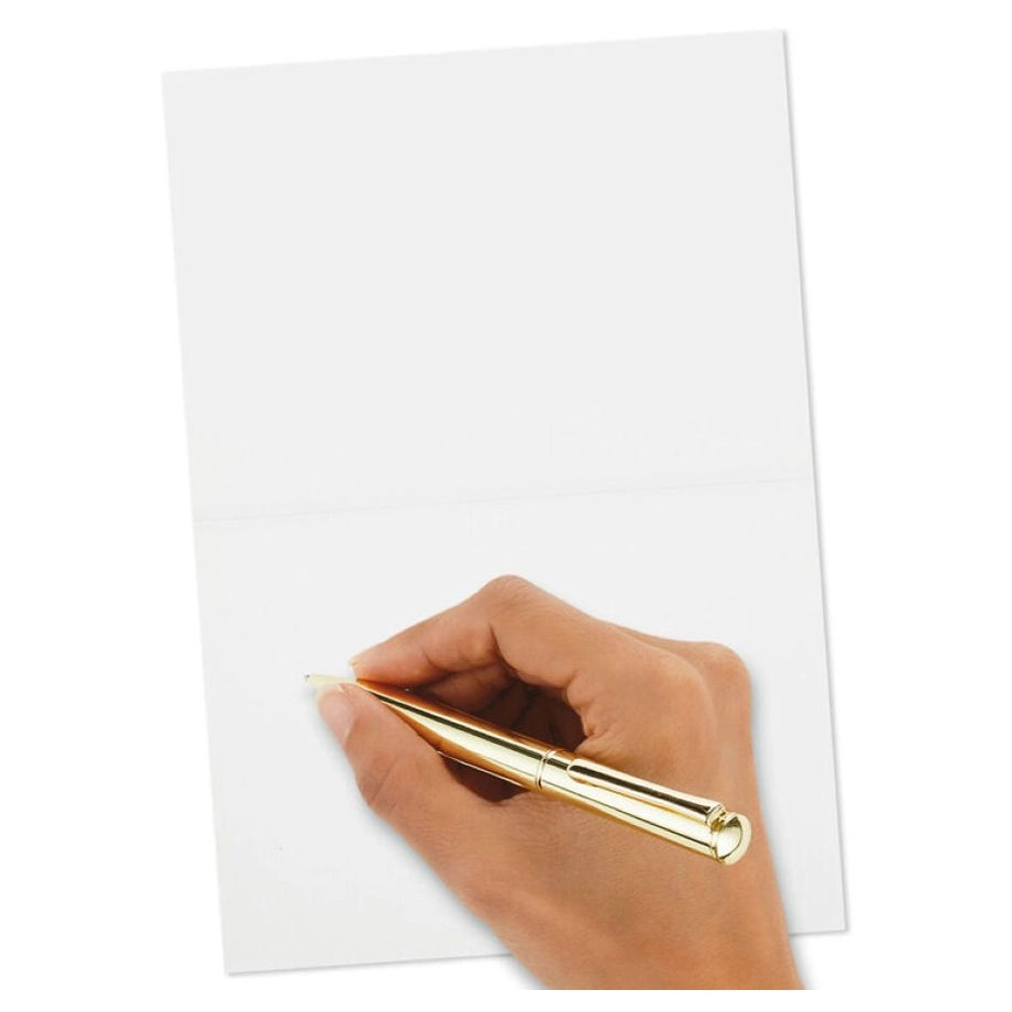 Hallmark Embossed Shell Blank Thank-You Notes (Pack of 10)