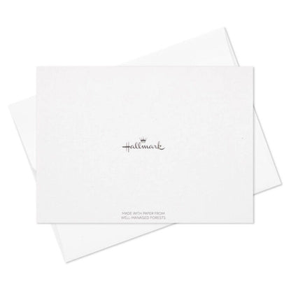 Hallmark Embossed Shell Blank Thank-You Notes (Pack of 10)
