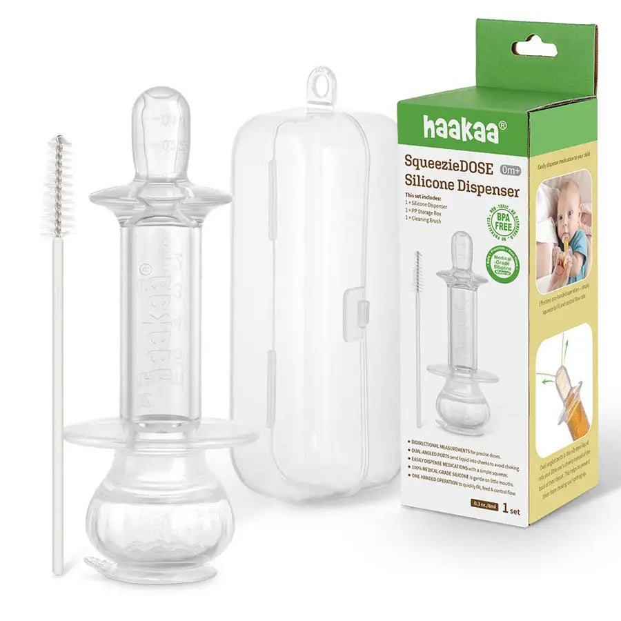 Haakaa SqueezieDose Silicone Medicine Dispenser