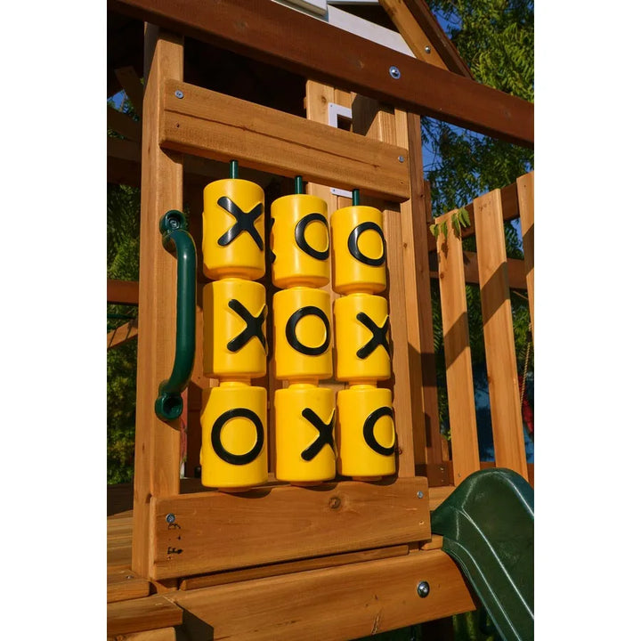 Dynamic Sports Arabian Ibex Wooden Swing Set