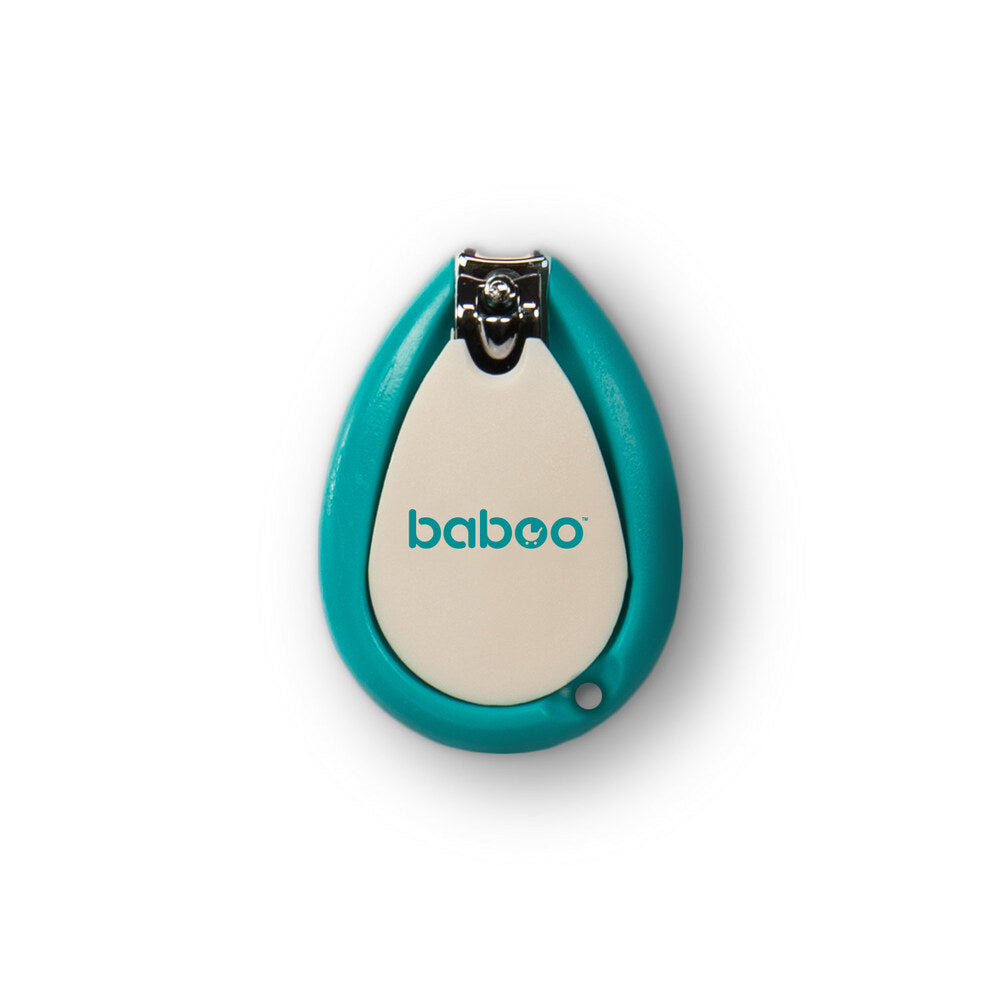 Baboo Manicure Kit for Babies Scissors & Nail Clipper 0m+ (Lagoon Fiesta)