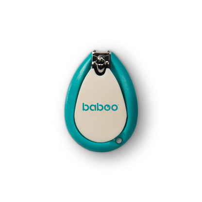 Baboo Manicure Kit for Babies Scissors & Nail Clipper 0m+ (Lagoon Fiesta)
