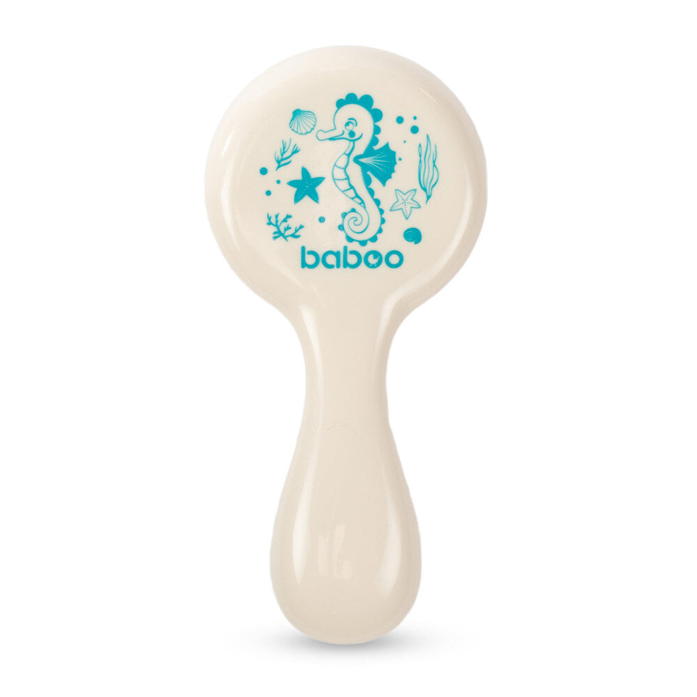 Baboo Baby Brush & Comb Set (Cream)