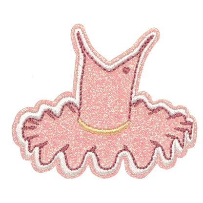 Lassig Textile Woven Sticker Ballet (Pack of 3)