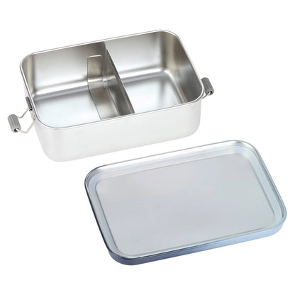 Lassig Solid Stainless Steel Lunchbox (Blue)