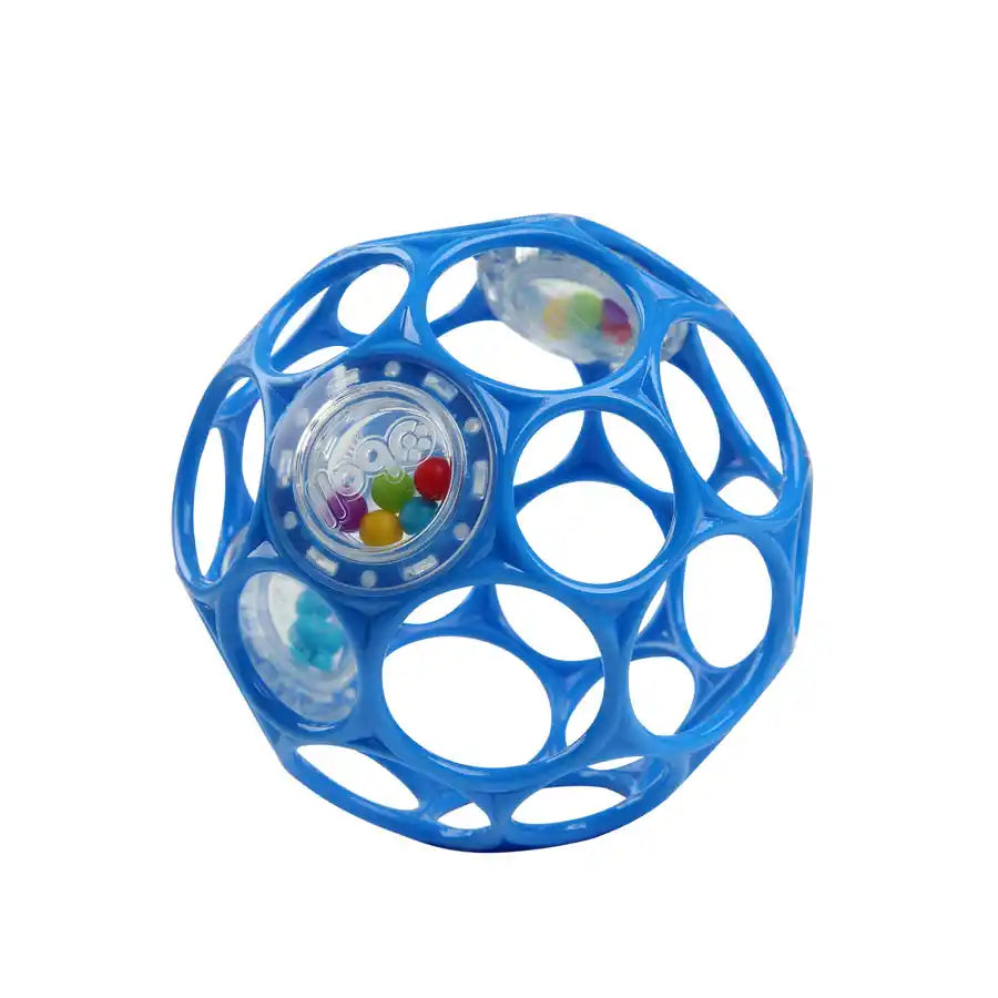 Bright Starts Oball Rattle Easy-Grasp Toy (Blue)