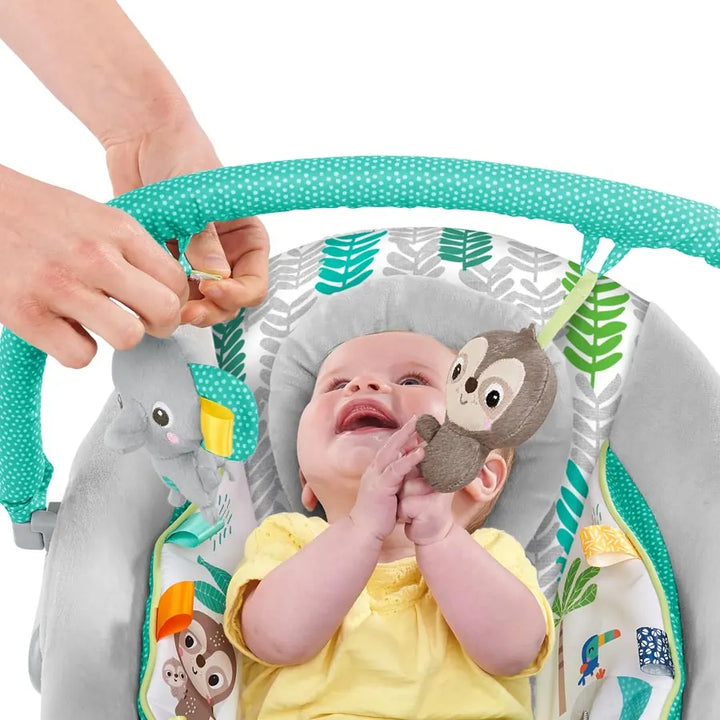 Bright Starts Comfy Bouncer Jungle Vines