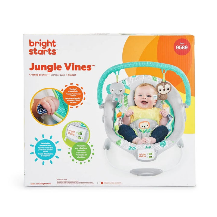 Bright Starts Comfy Bouncer Jungle Vines