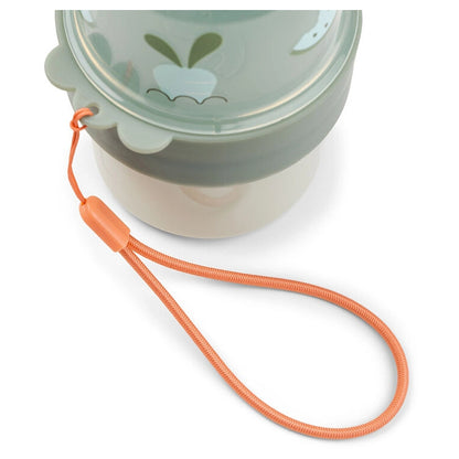 Done By Deer To Go 2-Way Snack Container S Birdee Green (Green)
