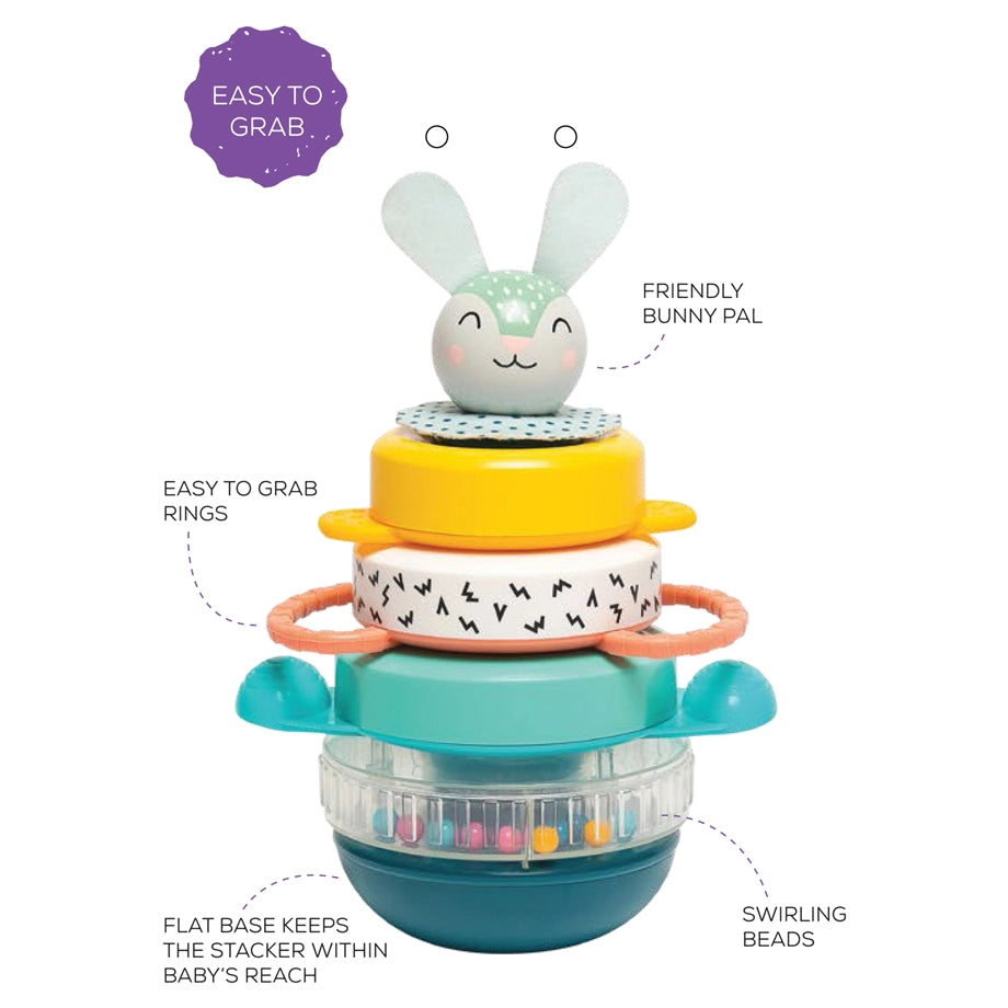 Taf Toys Hunny Bunny Stacker Baby Stacking Toy