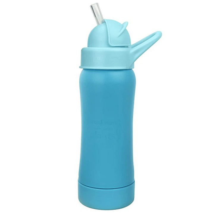 Green Sprouts Sprout Ware Straw Bottle 10oz  (Aqua) - 9m+