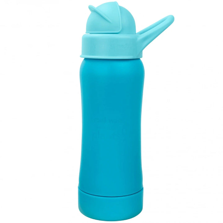 Green Sprouts Sprout Ware Straw Bottle 10oz  (Aqua) - 9m+