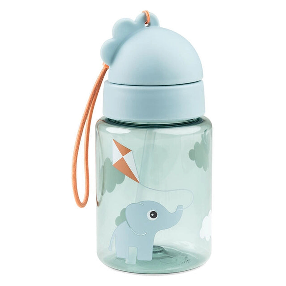 Done By Deer Lunch & Snack Box with Straw Bottle Playground Blue (Blue)