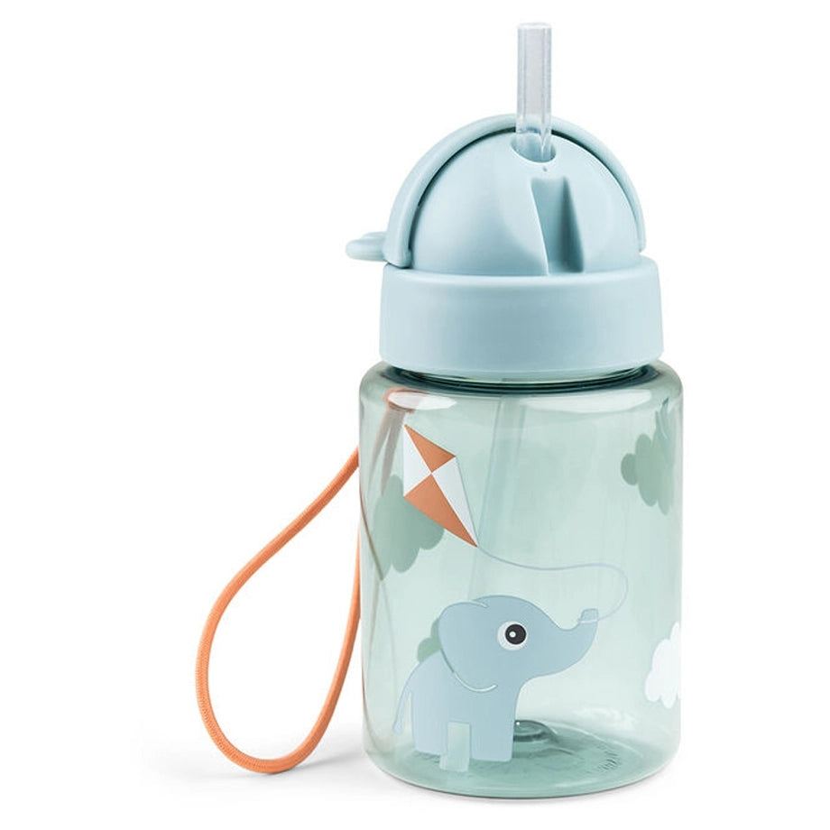 Done By Deer Lunch & Snack Box with Straw Bottle Playground Blue (Blue)