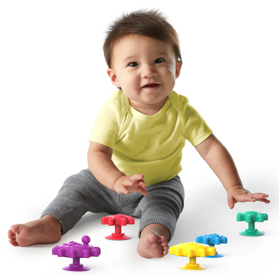 مجموعة تروس Baby Einstein من Discovery مع أكواب الشفط مجموعة تروس Baby Einstein من Discovery مع أكواب الشفط