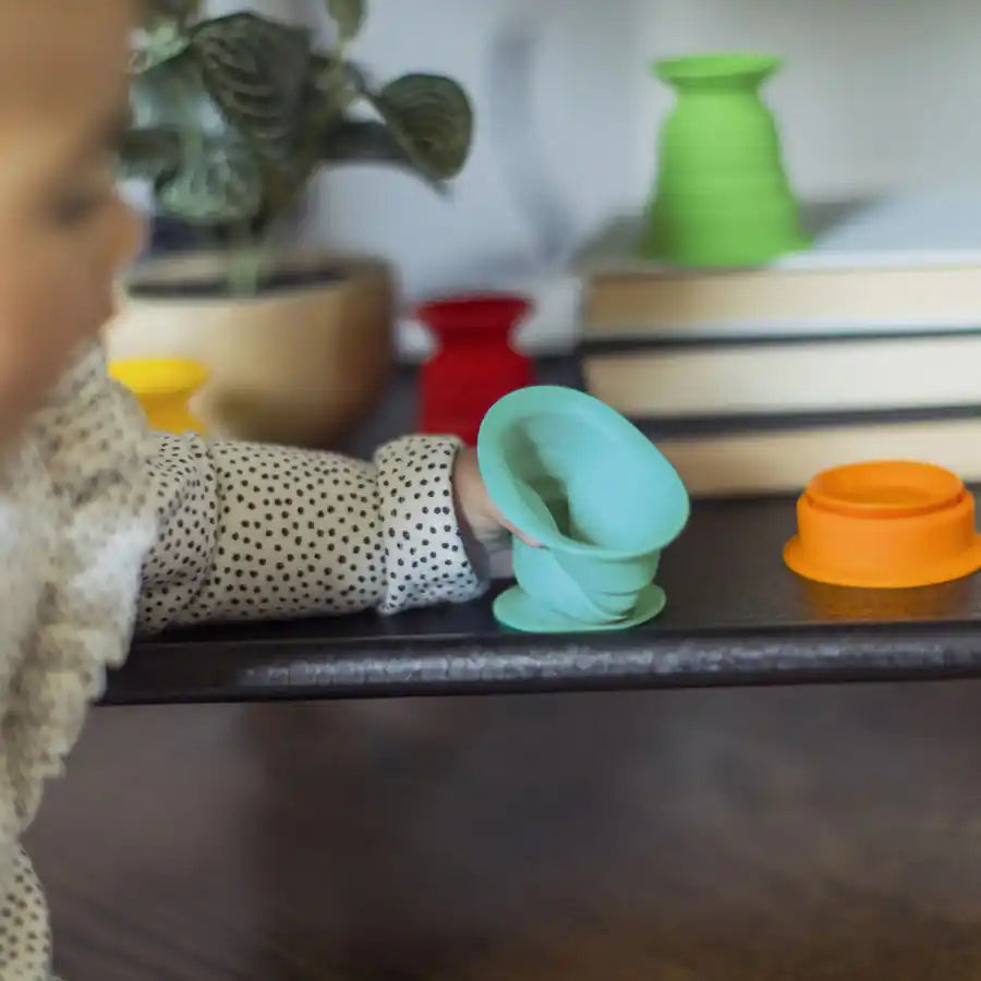 Baby Einstein Stack & Squish Cups Sensory Stacking Toys Baby Einstein Stack & Squish Cups Sensory Stacking Toys