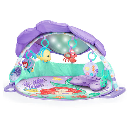 Bright Starts The Little Mermaid Twinkle Trove Lights & Music Activity Gym