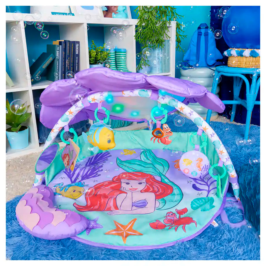 Bright Starts The Little Mermaid Twinkle Trove Lights & Music Activity Gym