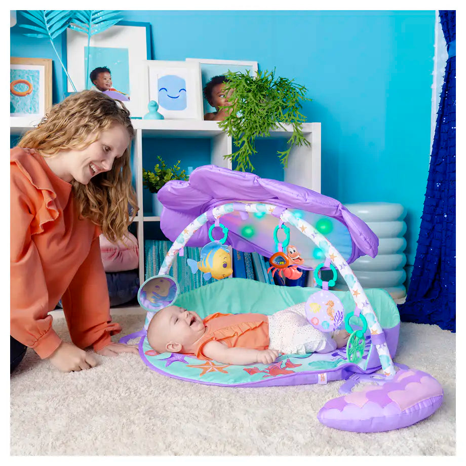 Bright Starts The Little Mermaid Twinkle Trove Lights & Music Activity Gym