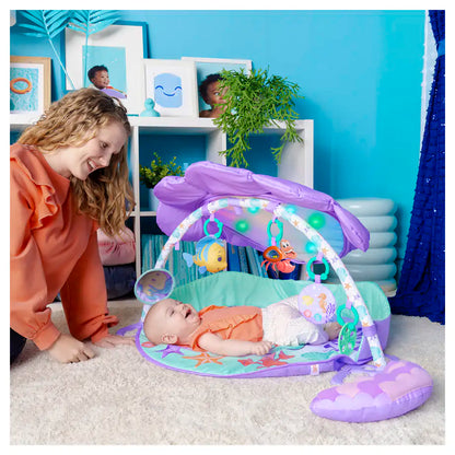 Bright Starts The Little Mermaid Twinkle Trove Lights & Music Activity Gym