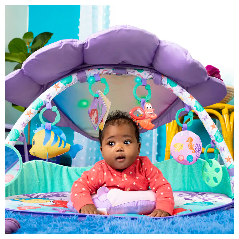 Bright Starts The Little Mermaid Twinkle Trove Lights & Music Activity Gym