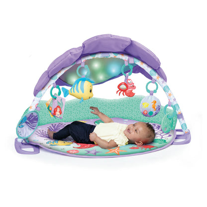 Bright Starts The Little Mermaid Twinkle Trove Lights & Music Activity Gym