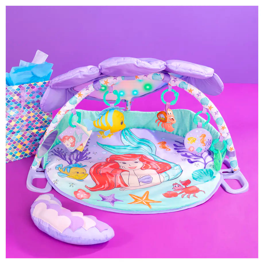 Bright Starts The Little Mermaid Twinkle Trove Lights & Music Activity Gym